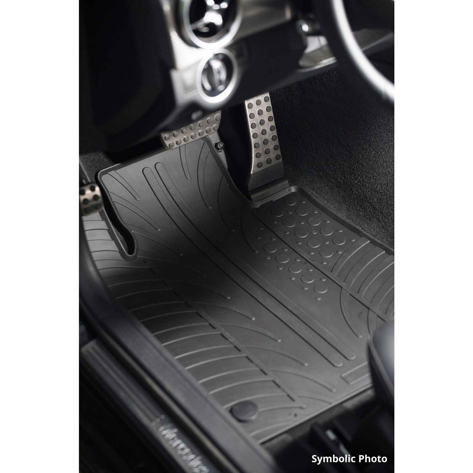 .es: Mossa Alfombrillas de Goma adecuadas para Seat Leon III  Hatchback, Sportstourer (2013-2020) - alfombras para Coche